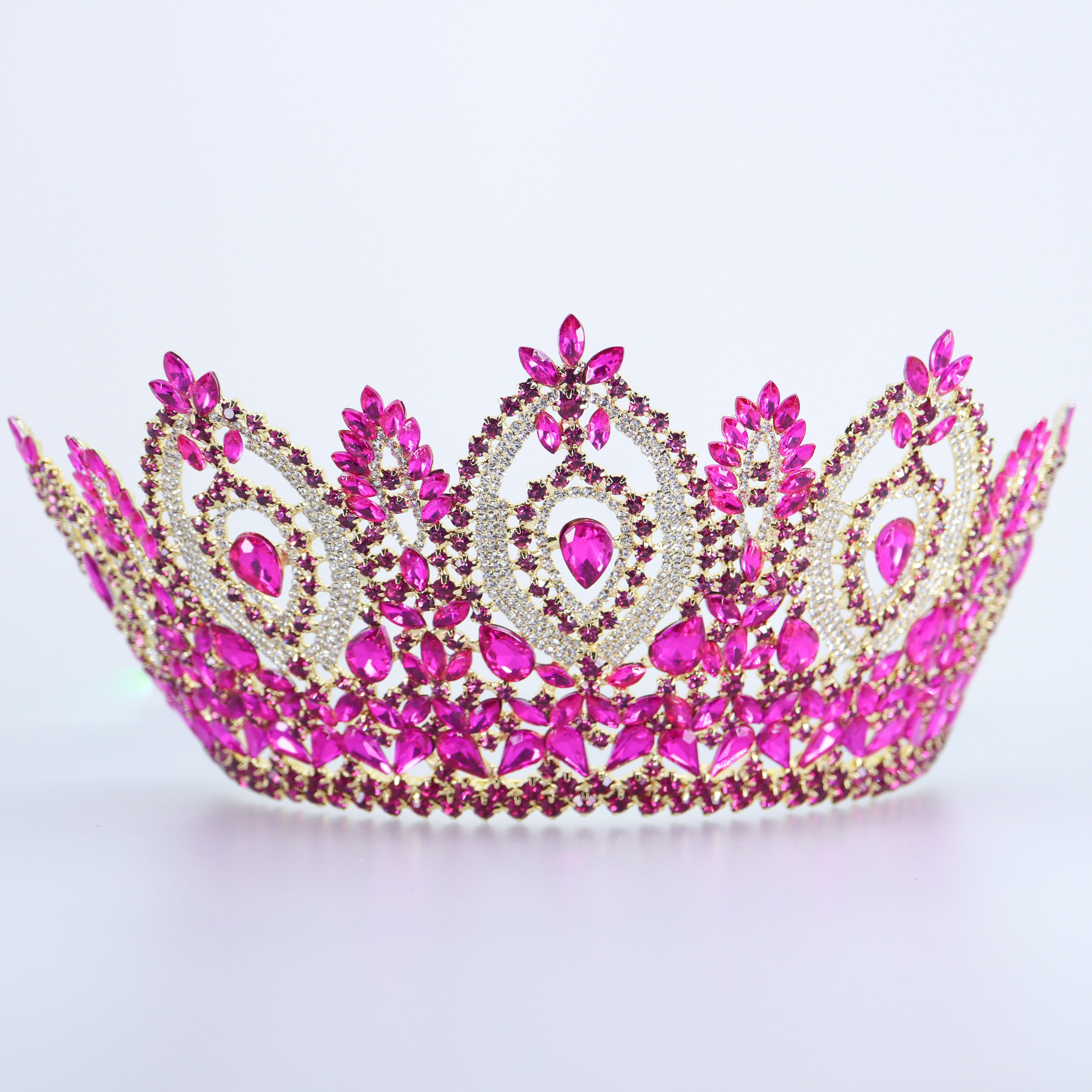 FUCHSIA QUINCEANERA CROWN - PRINCESS – Coronadas